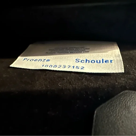 Proenza Schouler PS11 Convertible Box Bag Leather Black White NWT Auth - Picture 7 of 9